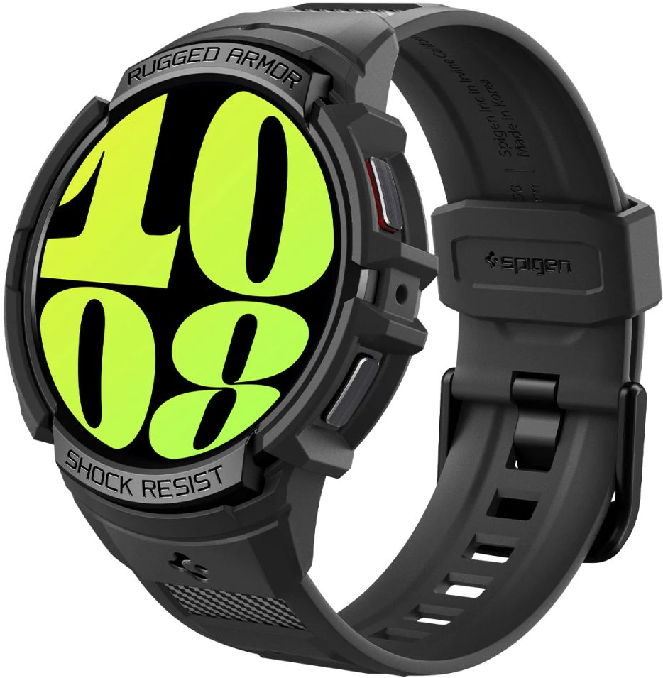Spigen Rugged Armor Pro Θήκη Samsung Galaxy Watch 6 44mm - Black