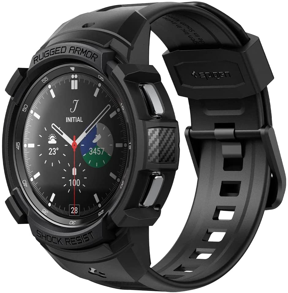 Spigen Rugged Armor Pro Θήκη Samsung Galaxy Watch Classic 4 (46mm) - Black