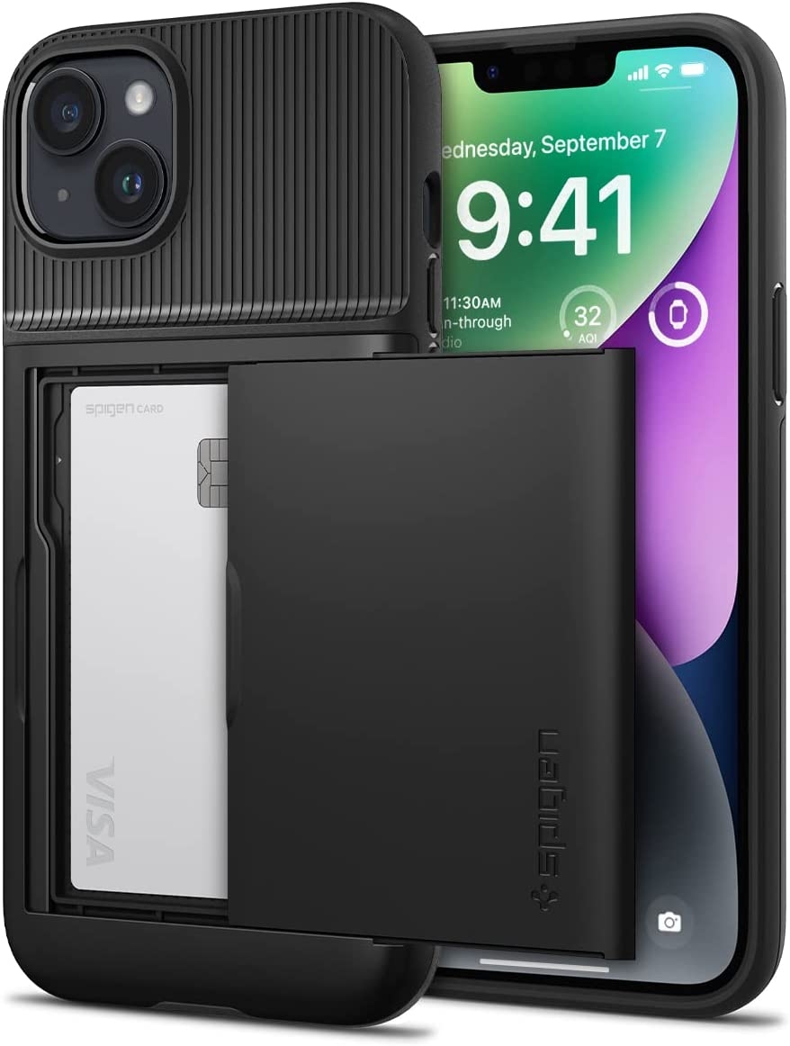 Spigen Slim Armor CS Θήκη Apple iPhone 15 Plus / 14 Plus - Black