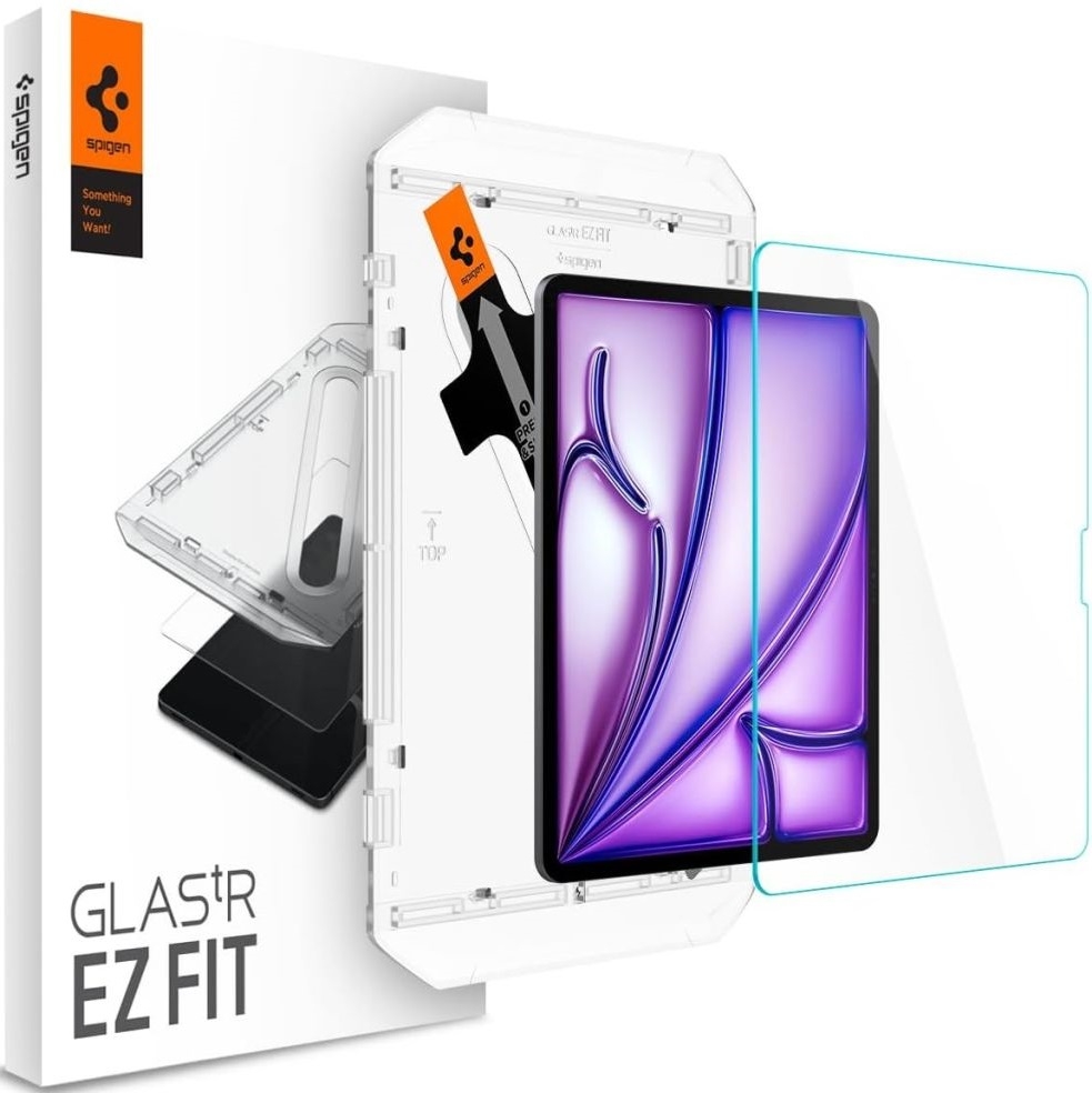 Αντιχαρακτικό Γυαλί Προστασίας Οθόνης - Apple iPad Air 13" 2025 / 2024 - Spigen Tempered Glass GLAS.tR EZ Fit - Clear