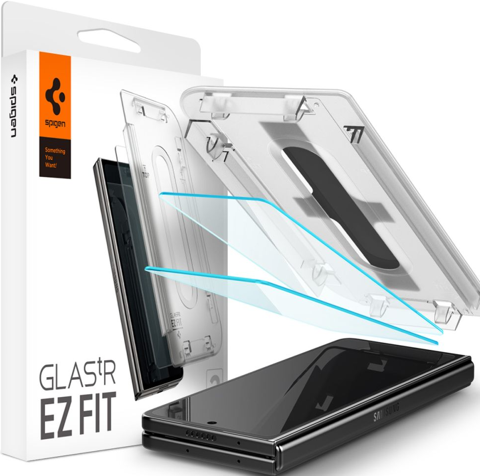 Spigen Tempered Glass GLAS.tR EZ Fit - Αντιχαρακτικό Γυαλί Εξωτερικής Οθόνης Samsung Galaxy Z Fold5