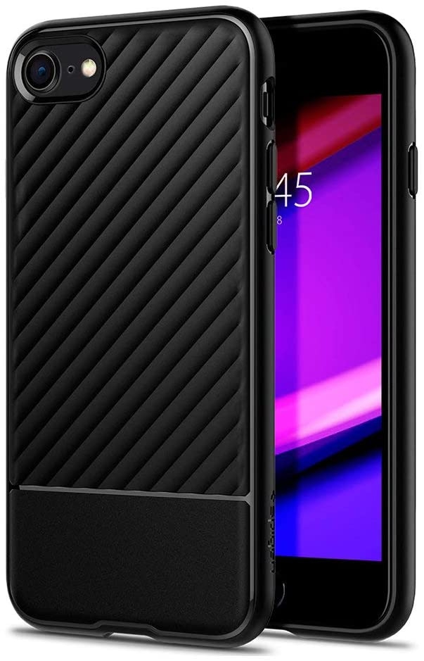 Spigen Θήκη Core Armor Apple iPhone SE 2022 / 2020 / 8 / 7 - Matte Black