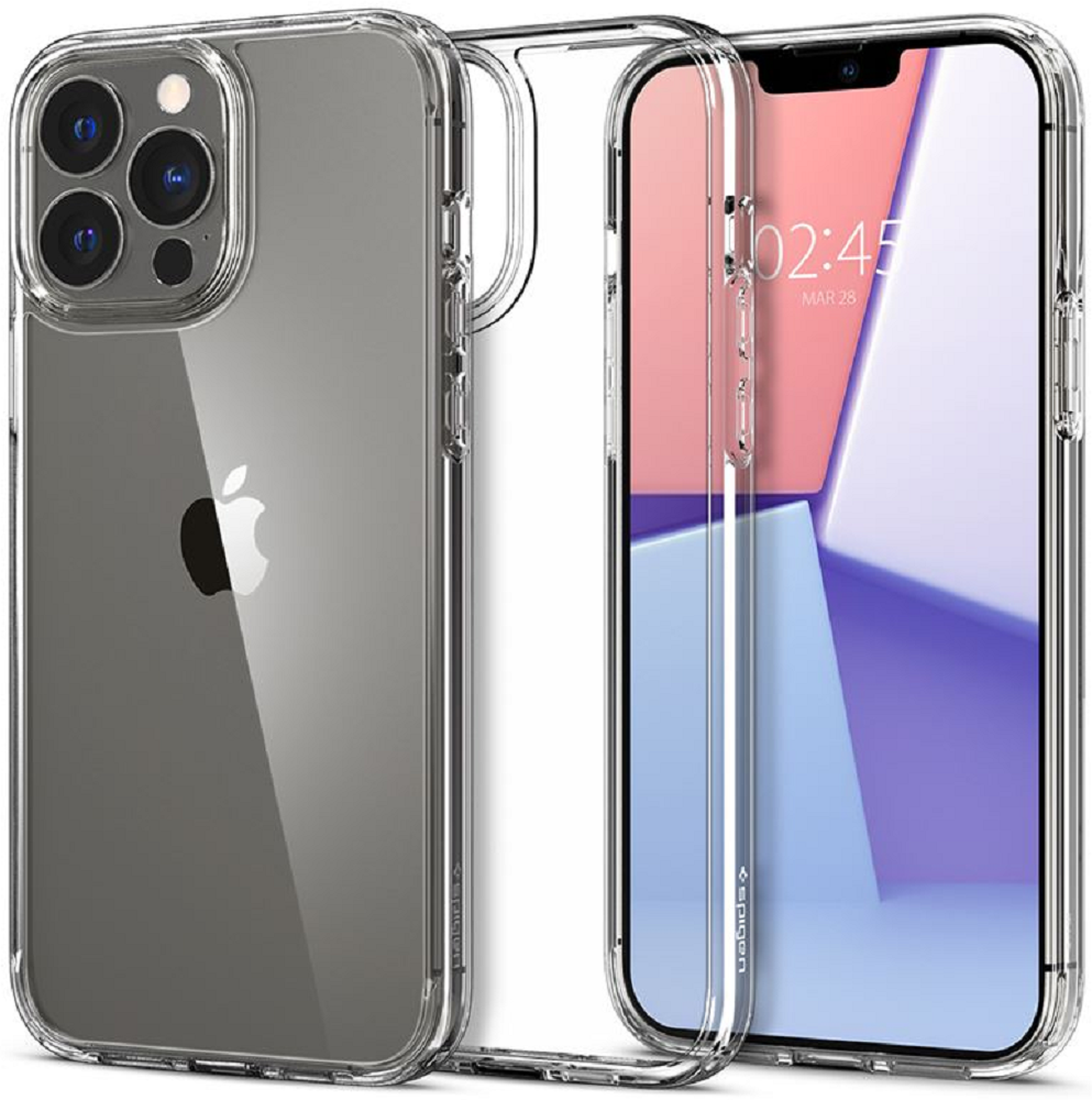 Spigen Θήκη Crystal Hybrid - Apple iPhone 13 Pro Max - Crystal Clear 