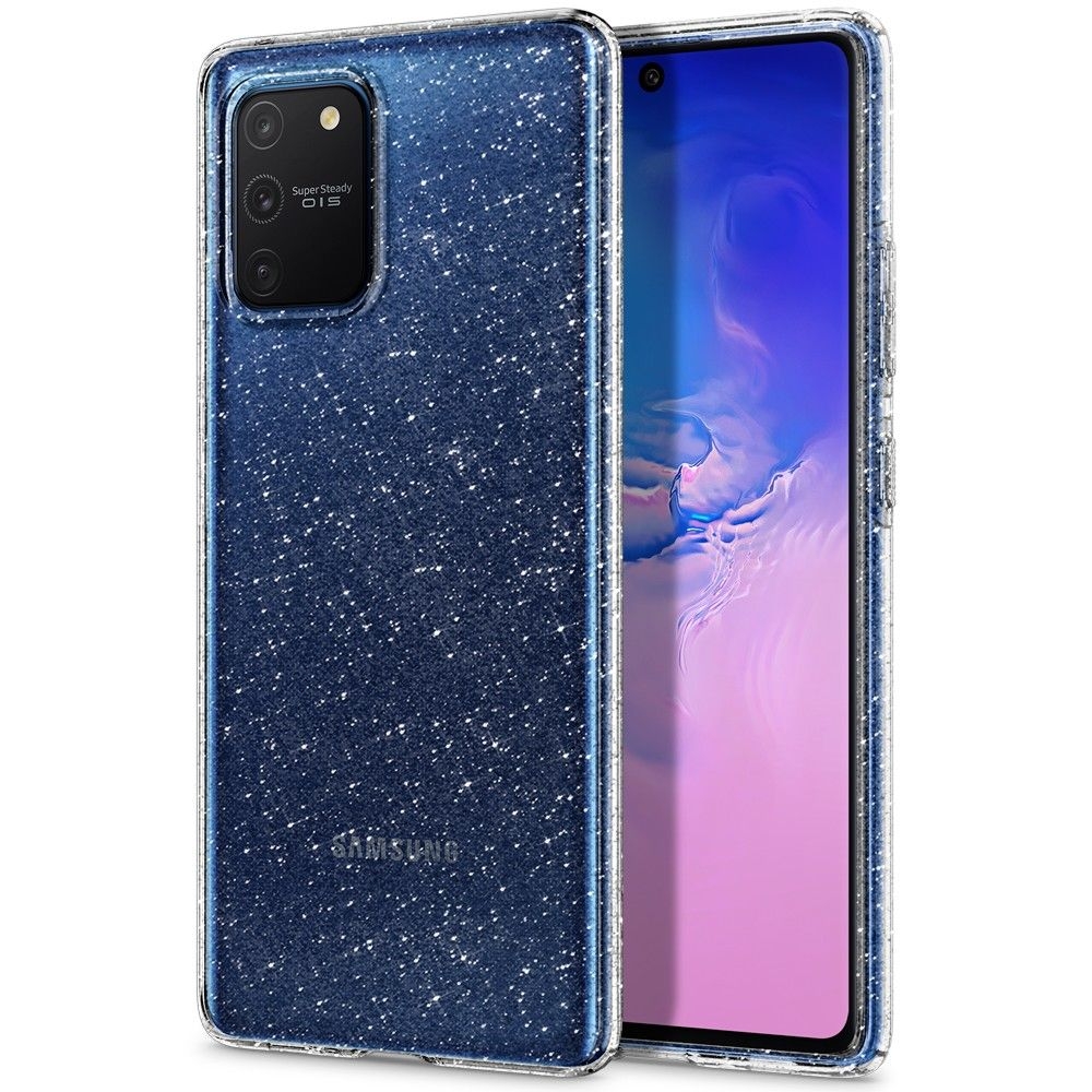 Spigen Θήκη Σιλικόνης Liquid Crystal Glitter Samsung Galaxy S10 Lite - Cystal Quartz
