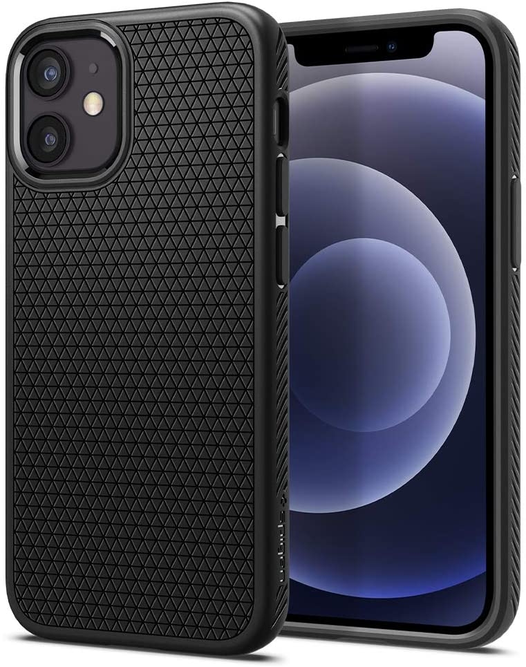 Spigen Θήκη Liquid Air Apple iPhone 12 mini - Matte Black