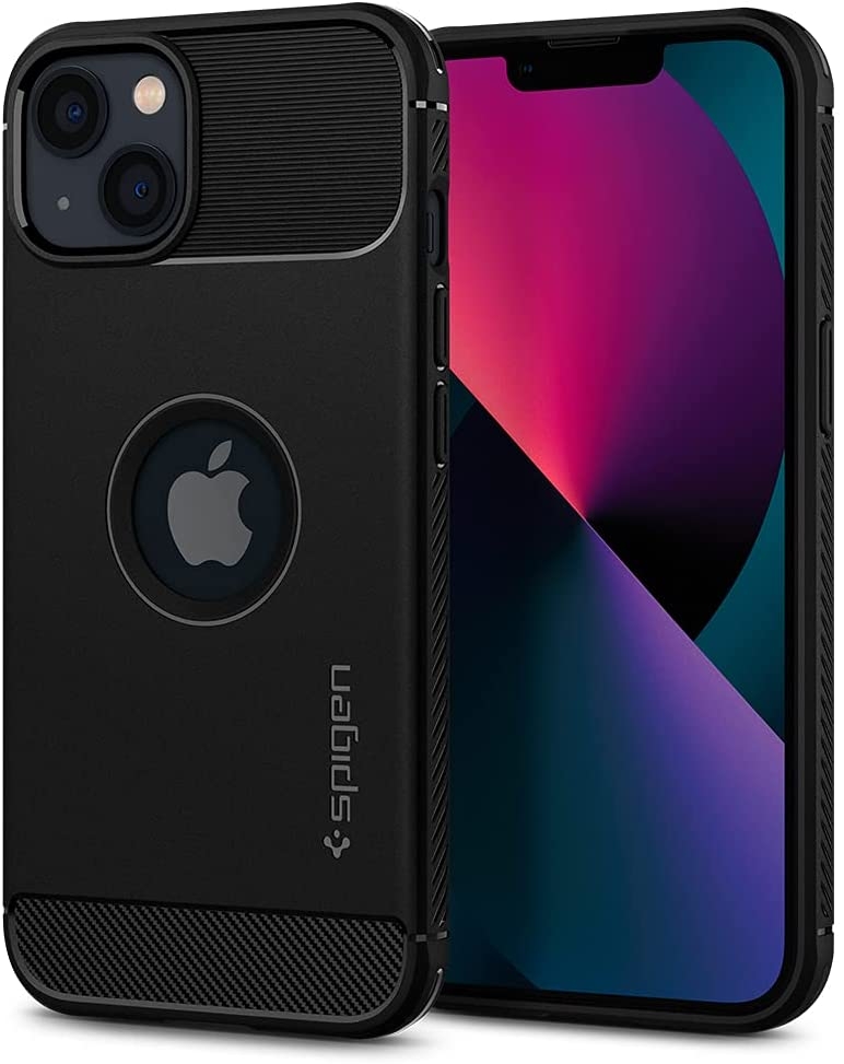 Spigen Θήκη Rugged Armor Apple iPhone 13 - Matte Black
