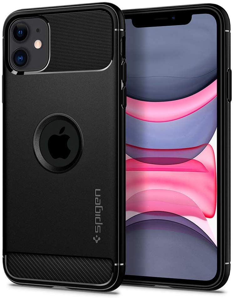 Spigen Θήκη Rugged Armor iPhone 11 - Black