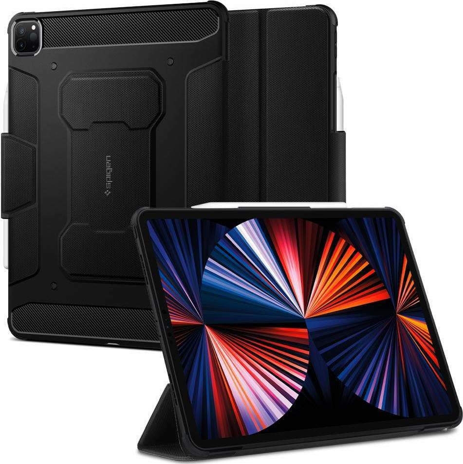 Spigen Θήκη Rugged Armor Pro Apple iPad Pro 12.9" 2022 / 2021 - Black