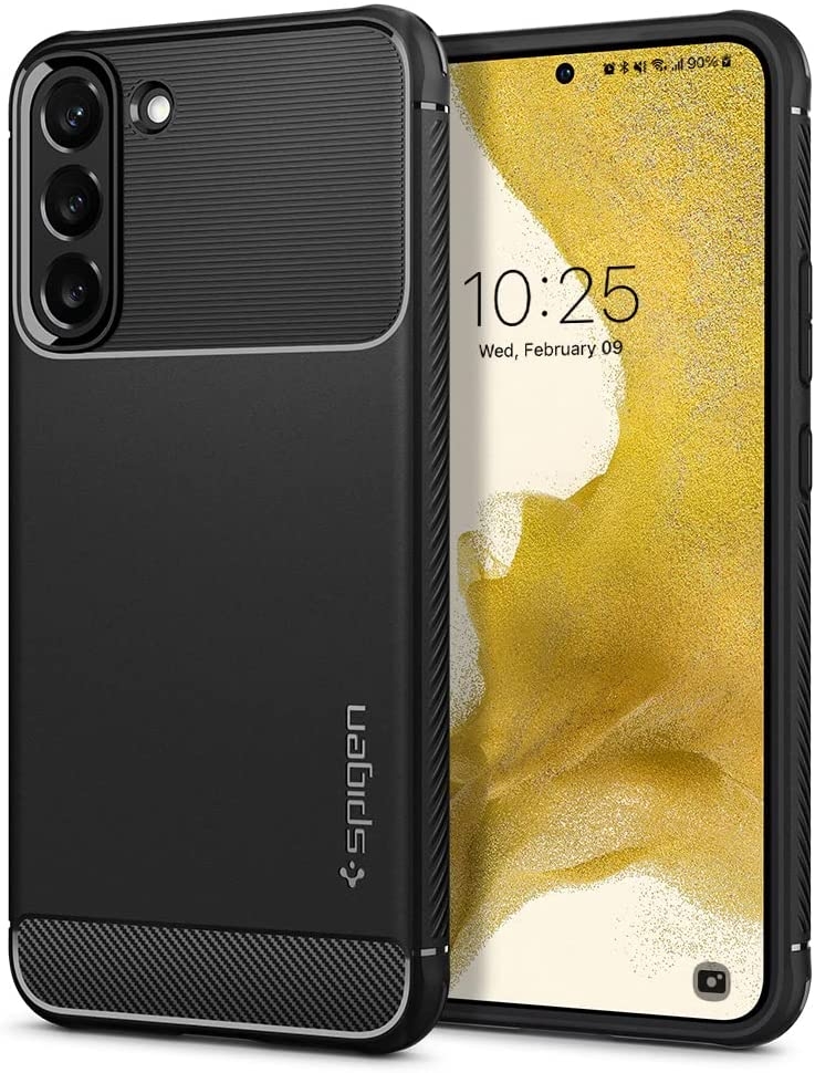 Spigen Θήκη Rugged Armor Samsung Galaxy S22 5G - Matte Black 