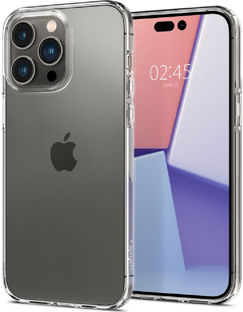 Spigen Θήκη Σιλικόνης Crystal Flex - Apple iPhone 14 Pro - Crystal Clear