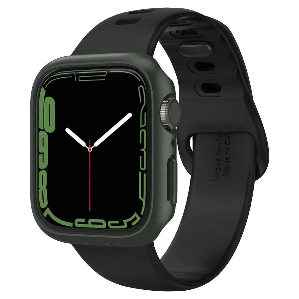 Spigen Θήκη Thin Fit Apple Watch 9 / 8 / 7 45mm - Military Green
