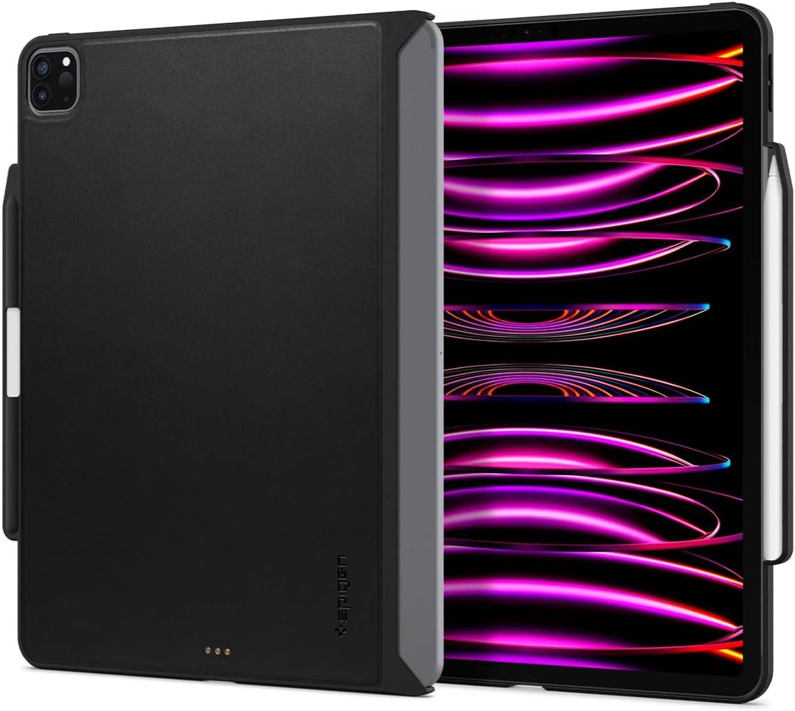 Spigen Thin Fit Pro - Θήκη Apple iPad Pro 12.9" 2022 / 2021 με Υποδοχή Apple Pencil - Black