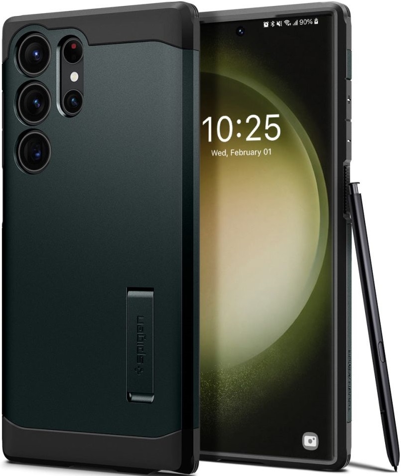 Spigen Tough Armor Θήκη Samsung Galaxy S23 Ultra - Abyss Green