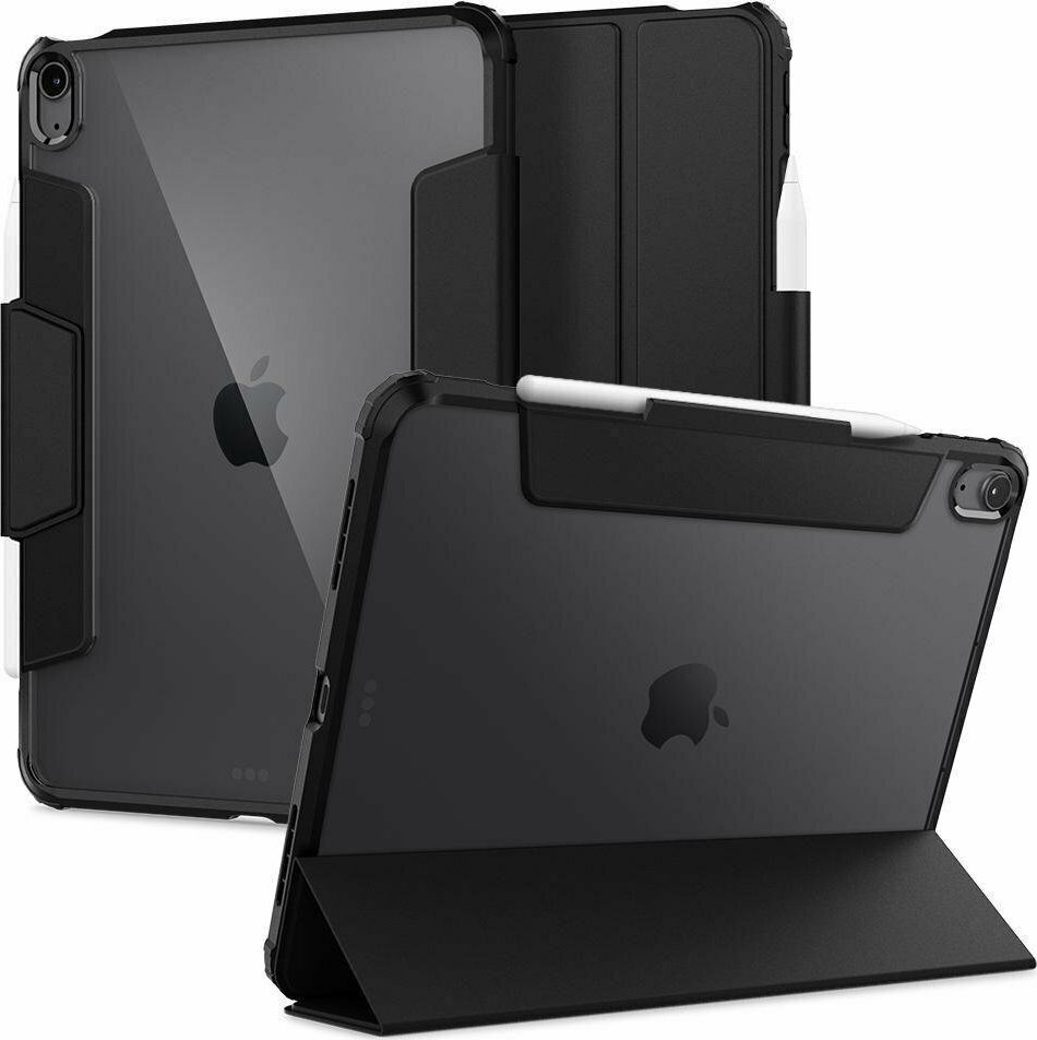 Spigen Ultra Hybrid Pro Θήκη Apple iPad Air 7 2025 11" / Air 6 2024 11" / Air 5 2022 10.9" / Air 4 2020 10.9" με Υποδοχή Apple Pencil - Black
