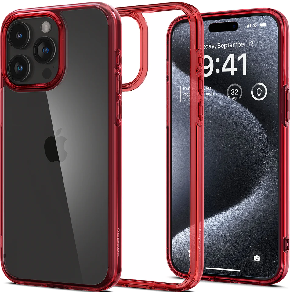 Spigen Ultra Hybrid Θήκη Apple iPhone 15 Pro - Deep Red