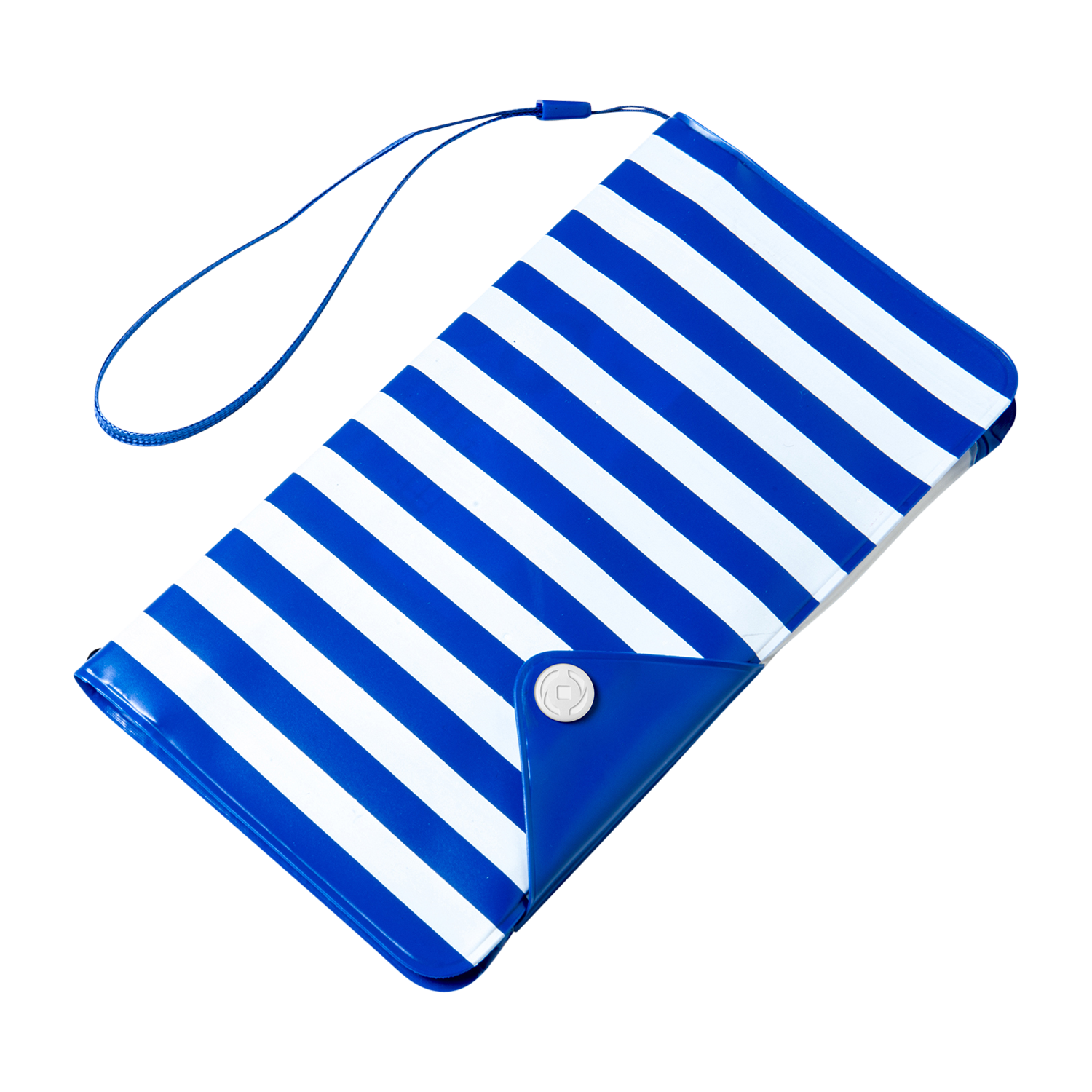 Celly Universal Αδιάβροχη Θήκη Splashproof Wallet για Smartphones έως 5.7'' - IPX4 - Blue