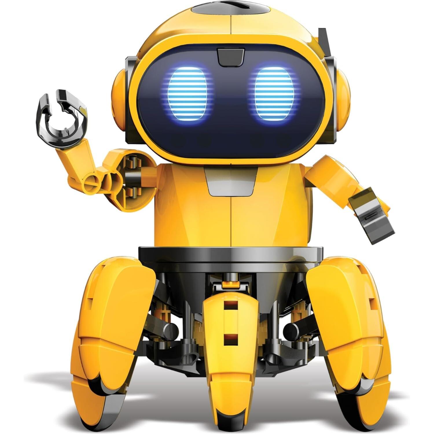 STEM Εκπαιδευτικό Παιχνίδι Ρομποτικής The Source Constract & Create Tobbie the Robot Κιτ Κατασκευής Ρομπότ Yellow