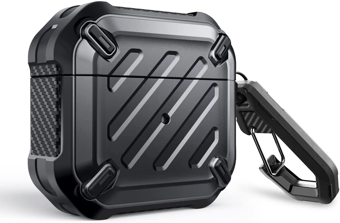 Supcase Ανθεκτική Θήκη Unicorn Beetle Pro Apple AirPods 3rd Gen - Black