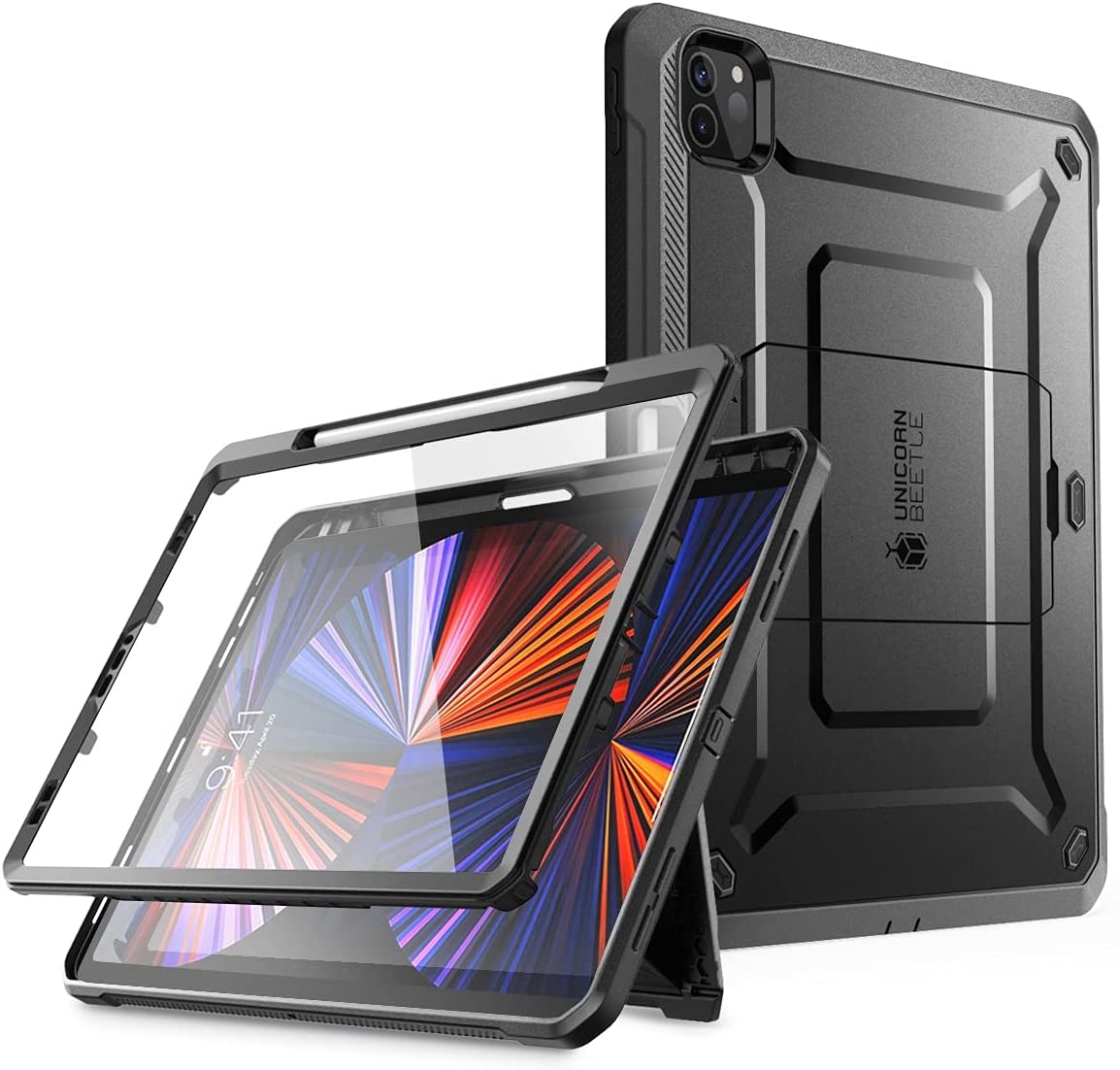 Supcase Ανθεκτική Θήκη Unicorn Beetle Pro Apple iPad Pro 11" 2022 / 2021 / 2020 με Υποδοχή Apple Pencil - Black 