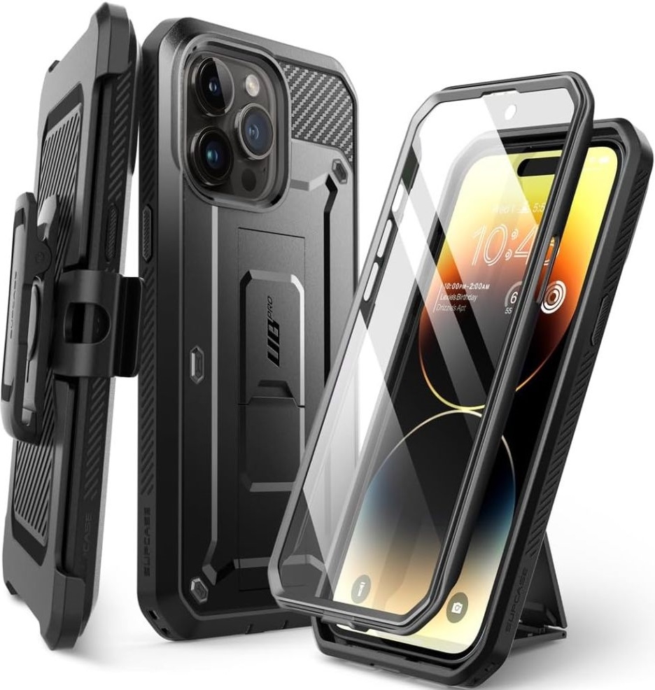 Supcase Ανθεκτική Θήκη Unicorn Beetle Pro - Apple iPhone 15 Pro - Black