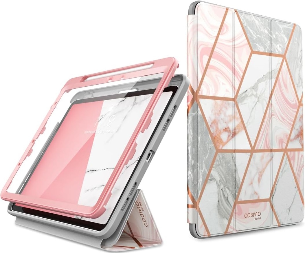 Supcase i-Blason Full Body Ανθεκτική Θήκη Cosmo - Apple iPad Air 7 2025 11" / Air 6 2024 11" / Air 5 2022 10.9" / Air 4 2020 10.9" με Υποδοχή Apple Pencil - Marble
