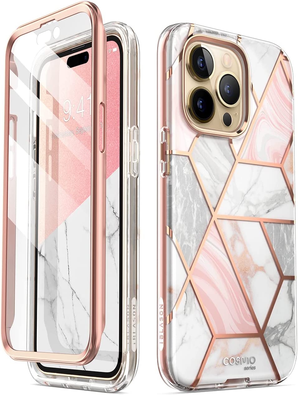 Supcase i-Blason Ανθεκτική Θήκη Cosmo Apple iPhone 14 Pro - Marble