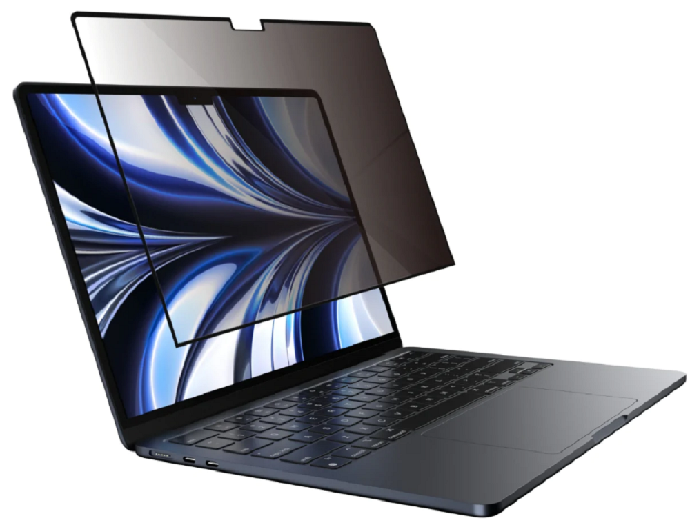 SwitchEasy Easy Protector Magnetic Privacy Screen Protector - Μαγνητική Μεμβράνη Προστασίας Απορρήτου Οθόνης Apple MacBook Air M3 / M2 13.6" 2024 / 2022