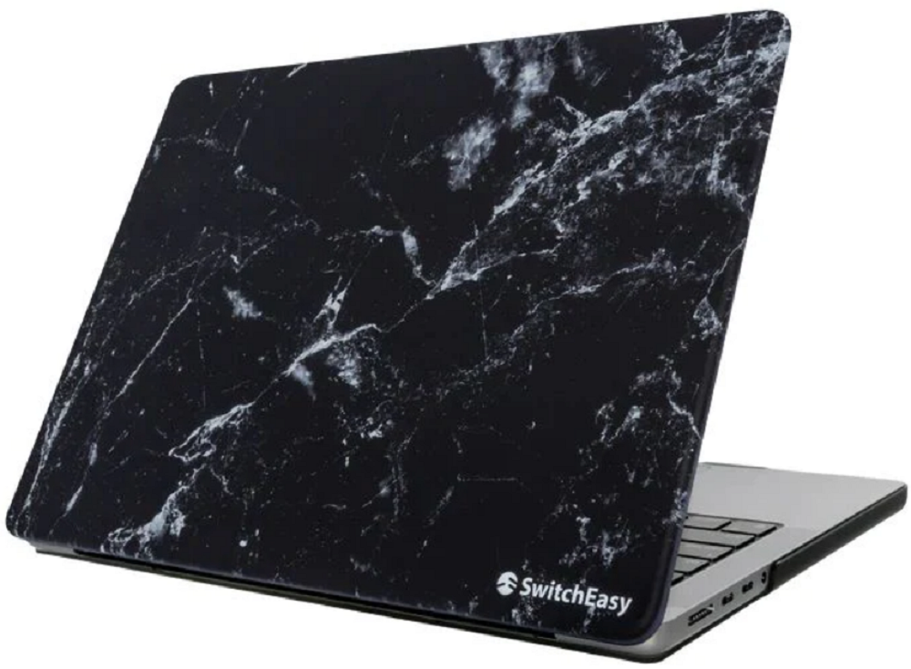 SwitchEasy Marble Σκληρή Θήκη Apple MacBook Pro 14" 2023 / 2021 - Black Marble 