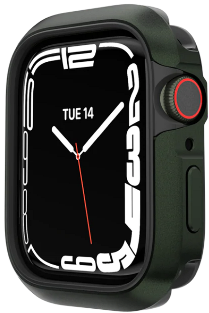 SwitchEasy Odyssey Ανθεκτική Θήκη Αλουμινίου Apple Watch 9 / 8 / 7 45mm - Green