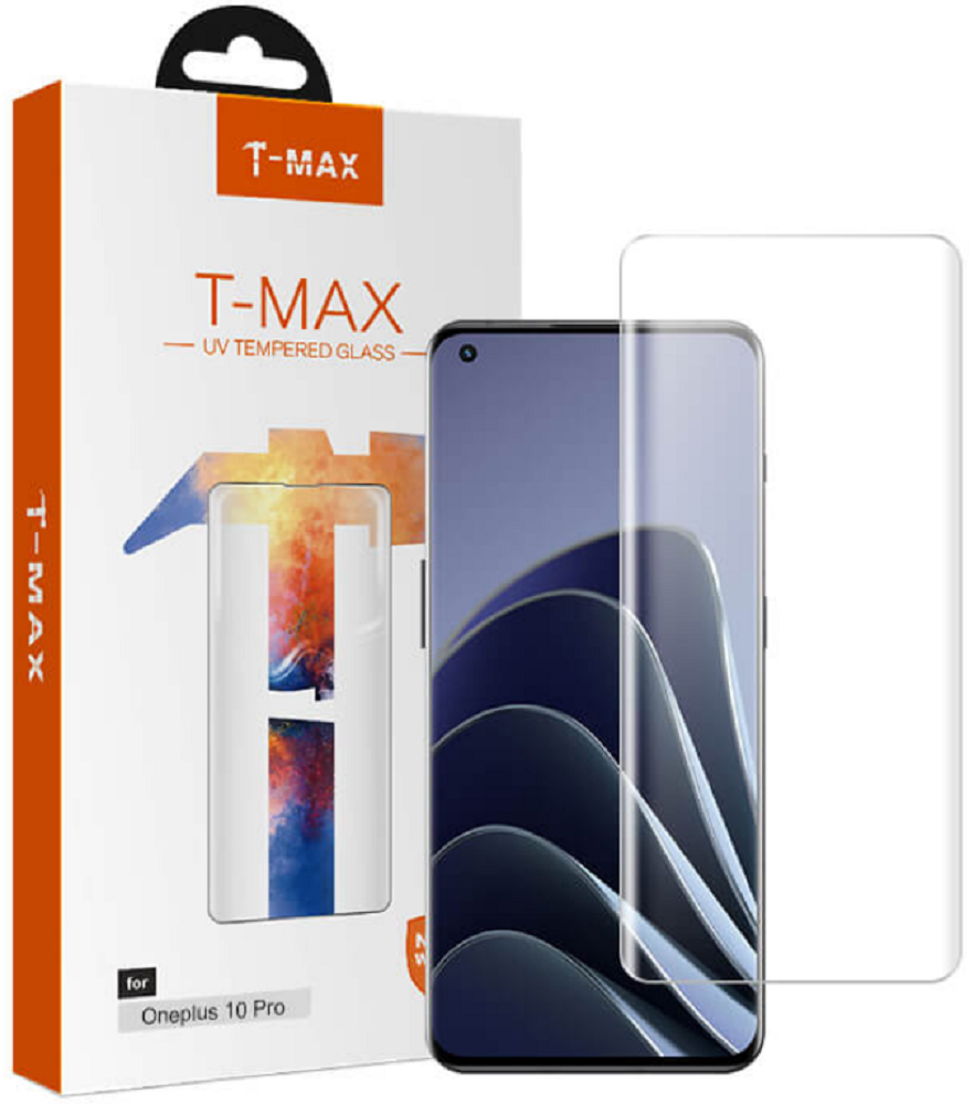 T-MAX Liquid Full Glue 3D Tempered Glass - Σύστημα Προστασίας Οθόνης OnePlus 10 Pro (5206015053214)