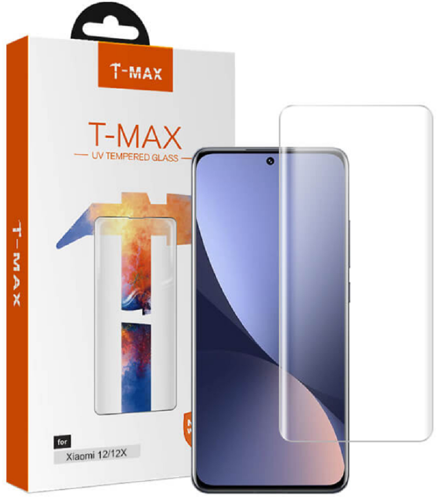 T-MAX Liquid Full Glue 3D Tempered Glass - Σύστημα Προστασίας Οθόνης Xiaomi 12 / 12X