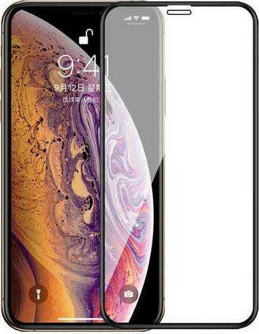 T-Max Premium 3D Tempered Glass Full Glue Fluid Despensing - Αντιχαρακτικό Γυαλί Οθόνης Apple iPhone 11 Pro Max / XS Max - Black 