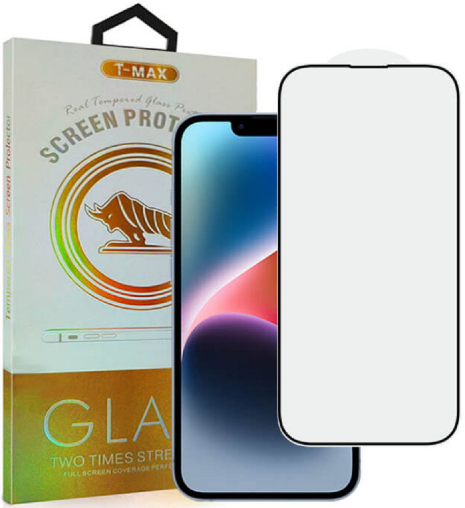 T-Max Premium 3D Tempered Glass Full Glue Fluid Despensing - Αντιχαρακτικό Γυαλί Οθόνης Apple iPhone 14 Plus - Black