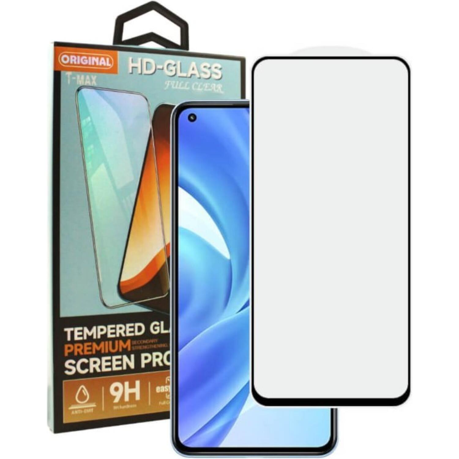 T-Max Premium 3D Tempered Glass Full Glue Fluid Despensing - Αντιχαρακτικό Γυαλί Οθόνης OnePlus 10T Black