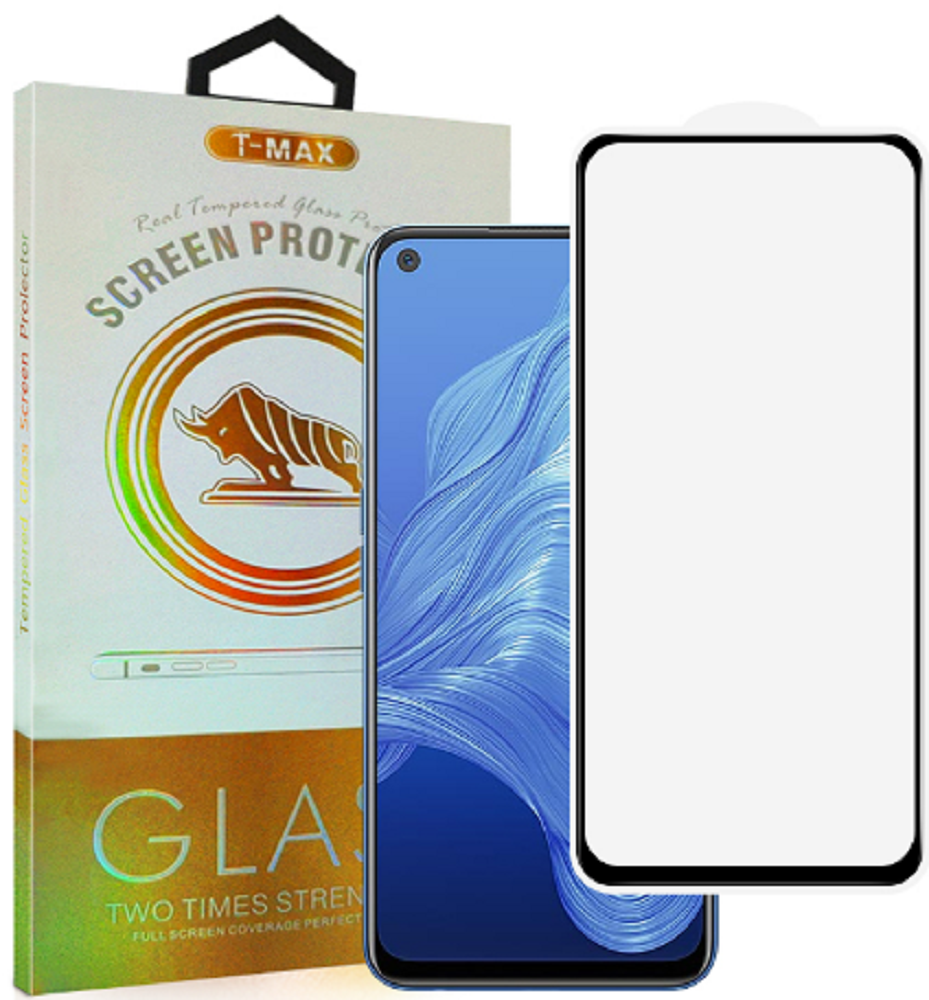 T-Max Premium 3D Tempered Glass Full Glue Fluid Despensing - Αντιχαρακτικό Γυαλί Οθόνης Realme 7 5G - Black (5206015066474)