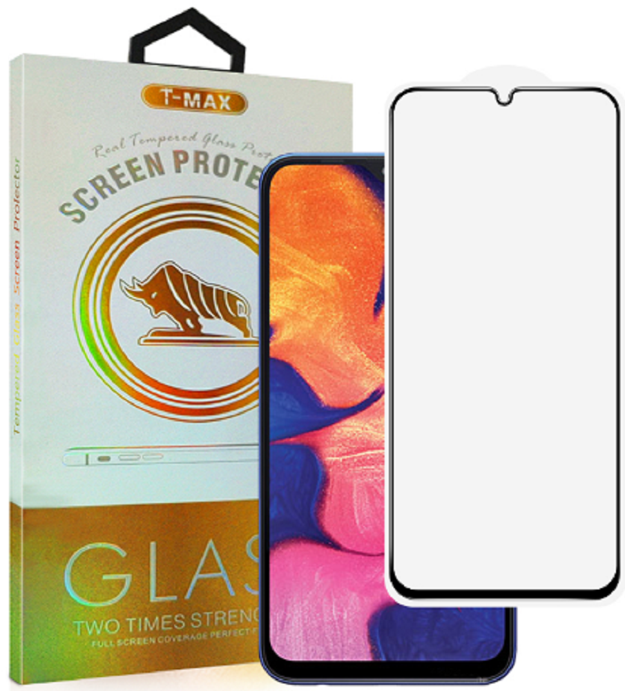 T-Max Premium 3D Tempered Glass Full Glue Fluid Despensing - Αντιχαρακτικό Γυαλί Οθόνης Samsung Galaxy A10 - Black