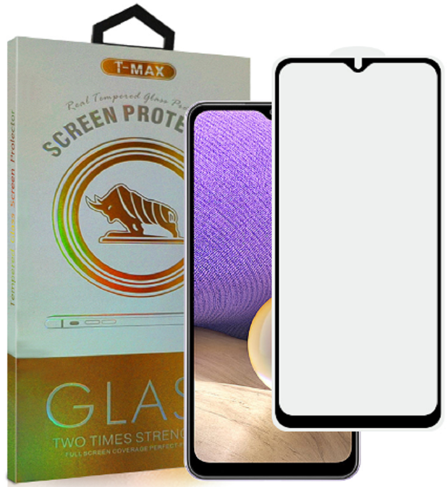 T-Max Premium 3D Tempered Glass Full Glue Fluid Despensing - Αντιχαρακτικό Γυαλί Οθόνης Samsung Galaxy A32 5G - Black