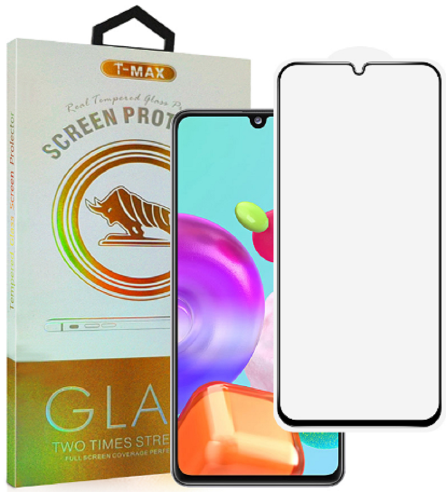 T-Max Premium 3D Tempered Glass Full Glue Fluid Despensing - Αντιχαρακτικό Γυαλί Οθόνης Samsung Galaxy A41 - Black
