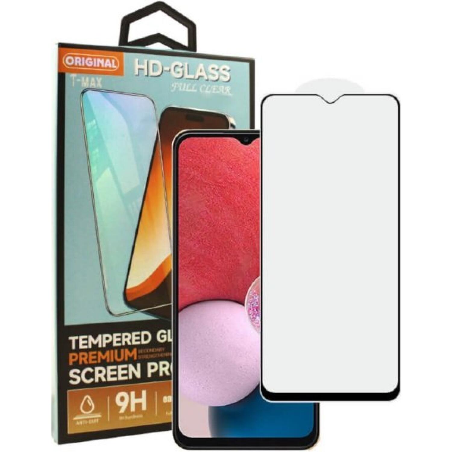 T-Max Premium 3D Tempered Glass Full Glue Fluid Despensing - Αντιχαρακτικό Γυαλί Οθόνης Samsung Galaxy A13 4G - Black