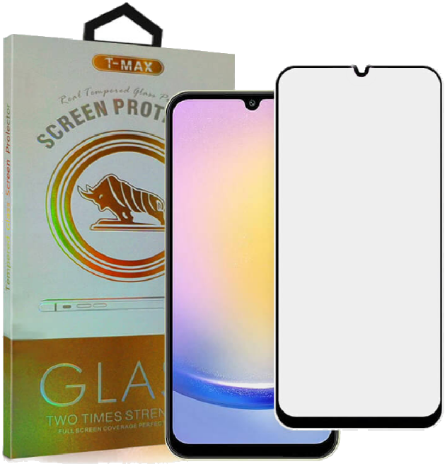 T-Max Premium 3D Tempered Glass Full Glue Fluid Despensing - Αντιχαρακτικό Γυαλί Οθόνης Samsung Galaxy A25 - Black (5206015011153)