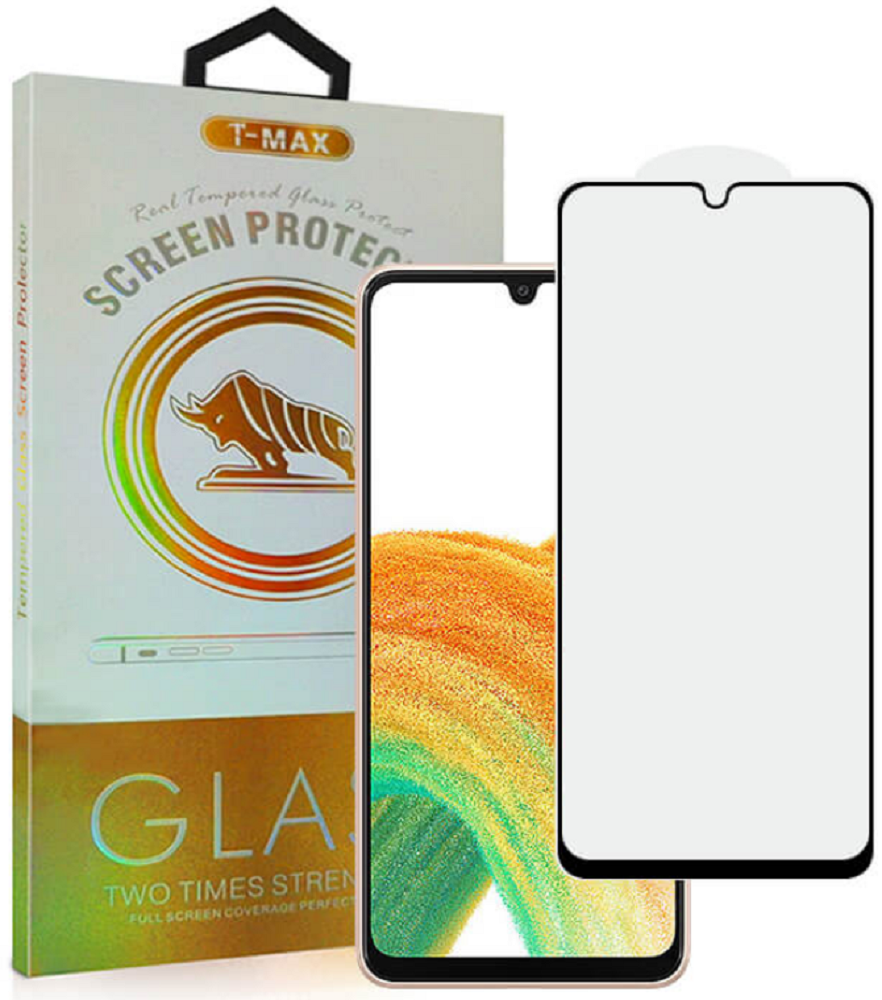 T-Max Premium 3D Tempered Glass Full Glue Fluid Despensing - Αντιχαρακτικό Γυαλί Οθόνης Samsung Galaxy A33 5G - Black