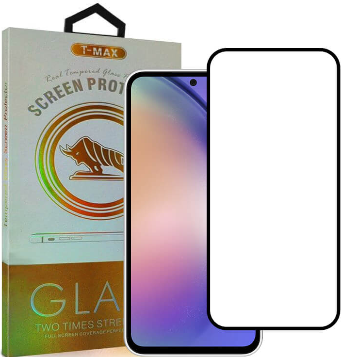 T-Max Premium 3D Tempered Glass Full Glue Fluid Despensing - Αντιχαρακτικό Γυαλί Οθόνης Samsung Galaxy A54 - Black