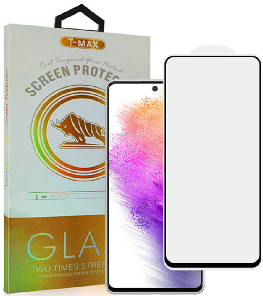 T-Max Premium 3D Tempered Glass Full Glue Fluid Despensing - Αντιχαρακτικό Γυαλί Οθόνης Samsung Galaxy A73 5G - Black 