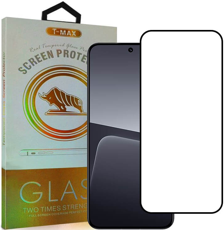 T-Max Premium 3D Tempered Glass Full Glue Fluid Despensing - Αντιχαρακτικό Γυαλί Οθόνης Xiaomi 13 - Black (5206015070396)