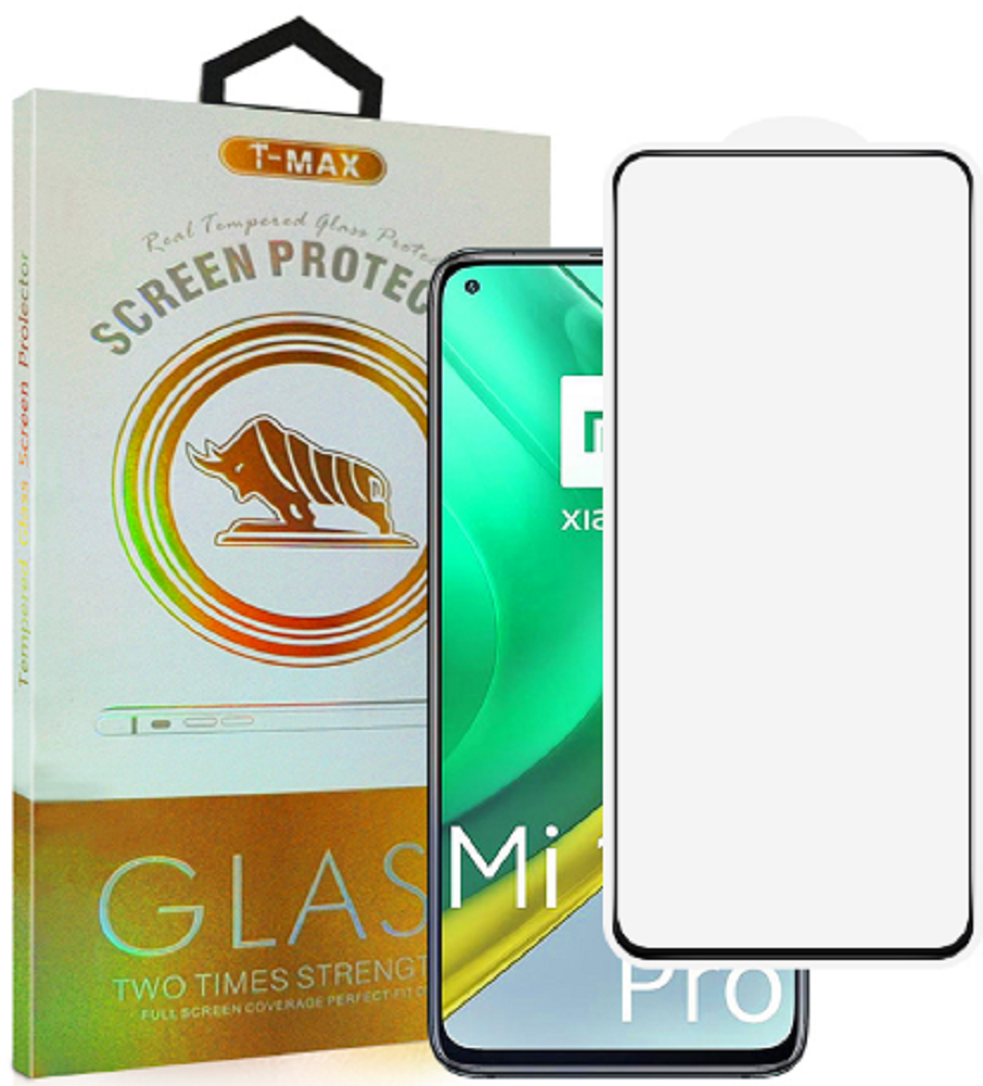 T-Max Premium 3D Tempered Glass Full Glue Fluid Despensing - Αντιχαρακτικό Γυαλί Οθόνης Xiaomi Mi 10T Pro - Black