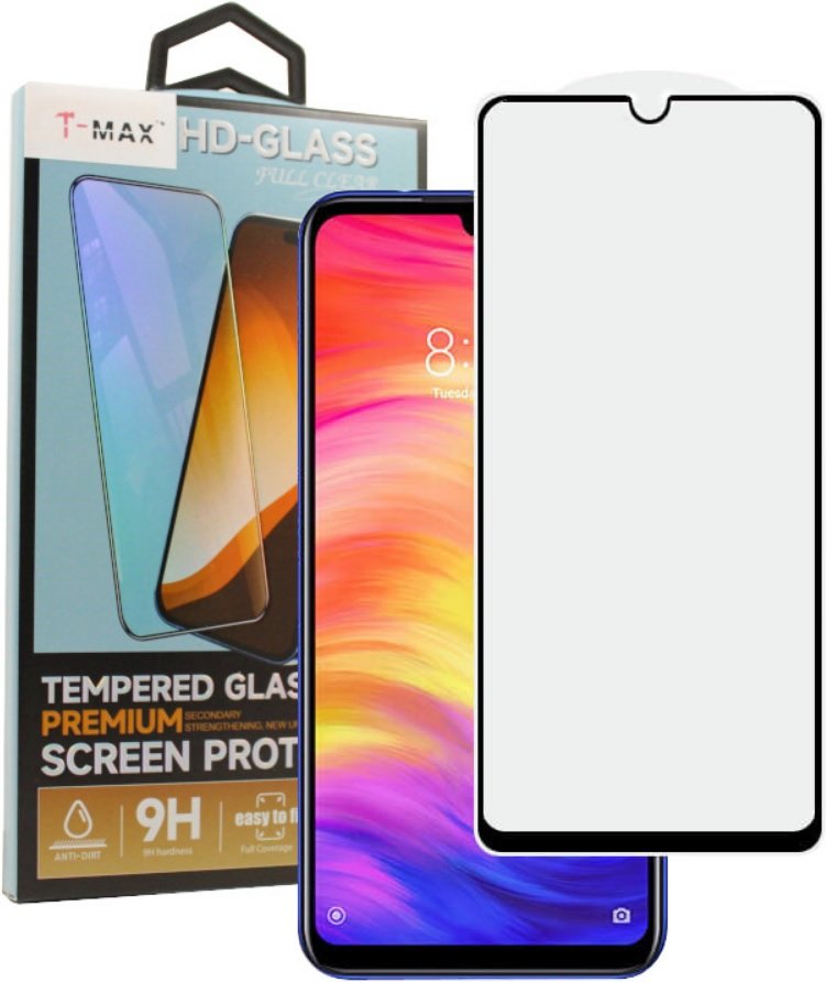 T-Max Premium 3D Tempered Glass Full Glue Fluid Despensing - Αντιχαρακτικό Γυαλί Οθόνης Xiaomi Redmi 13C / Poco C65 - Black