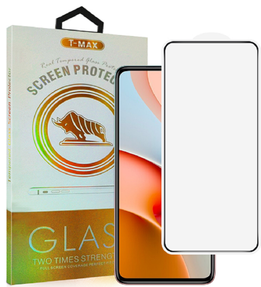 T-Max Premium 3D Tempered Glass Full Glue Fluid Despensing - Αντιχαρακτικό Γυαλί Οθόνης Xiaomi Redmi Note 9 Pro - Black