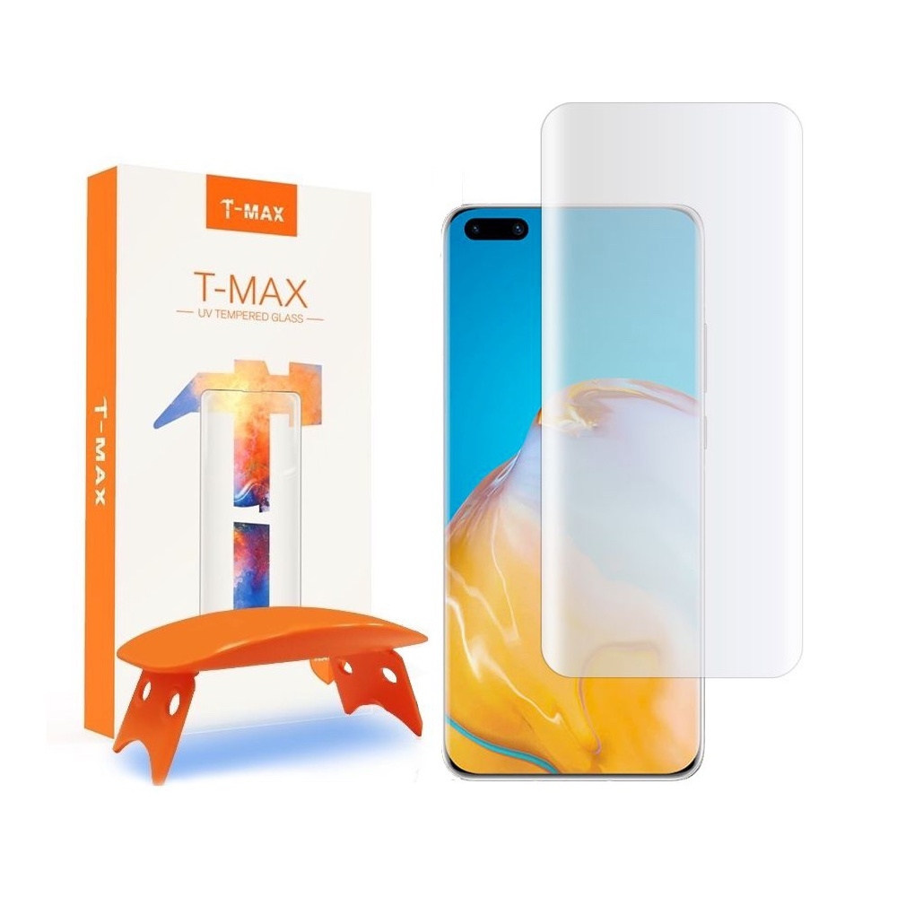 T-MAX Liquid Full Glue 3D Tempered Glass - Σύστημα Προστασίας Οθόνης Huawei P40 Pro