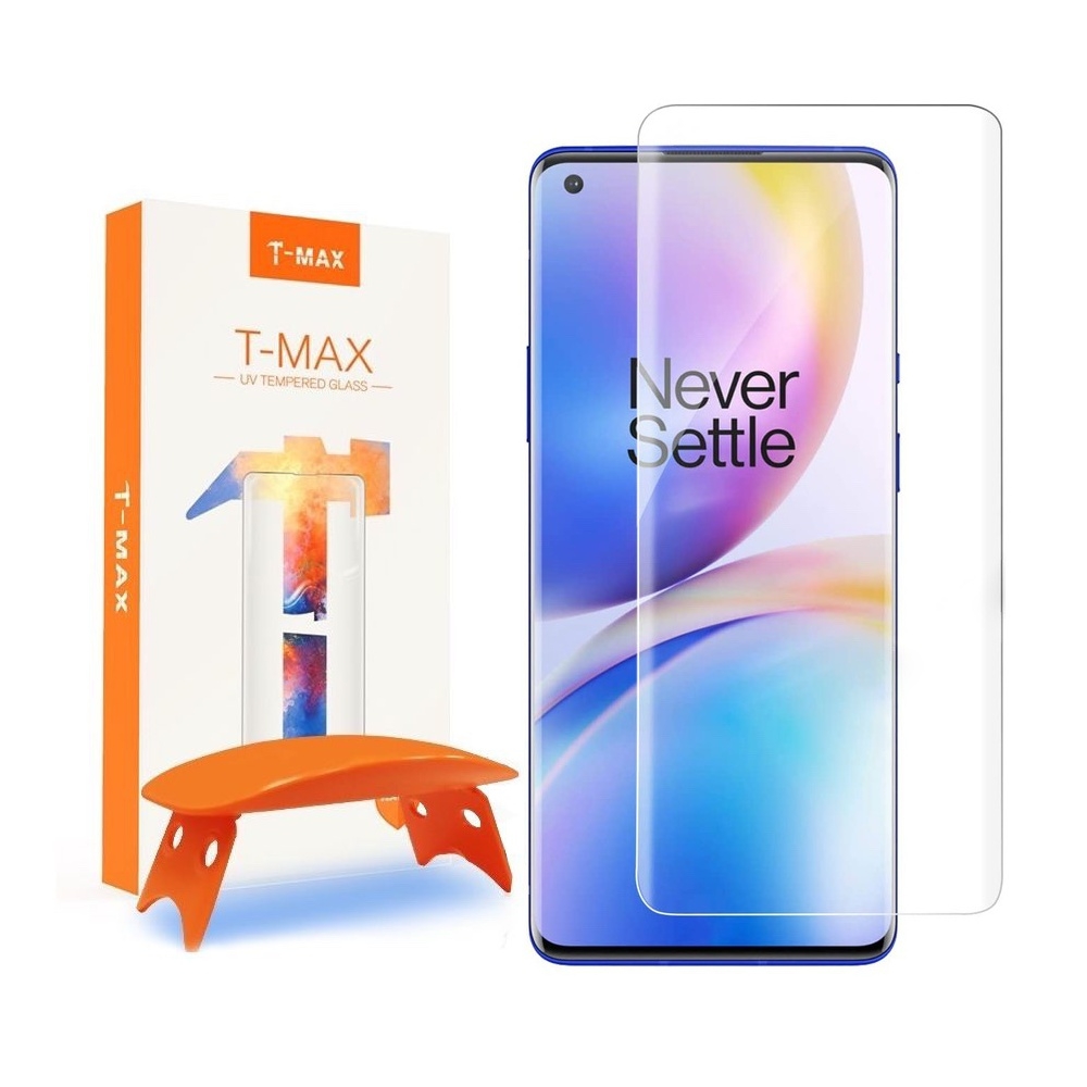T-MAX Liquid Full Glue 3D Tempered Glass - Σύστημα Προστασίας Οθόνης OnePlus 8 Pro