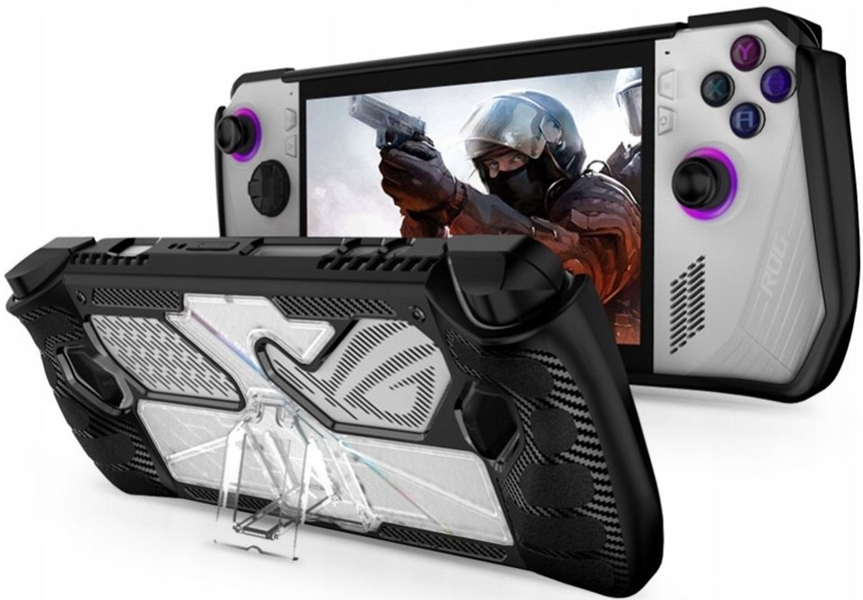 Tech-Protect Defence Θήκη Asus ROG Ally - Black / Clear